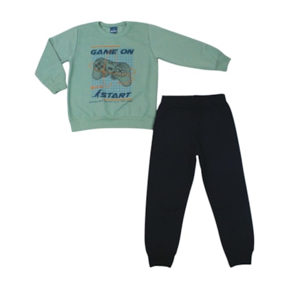 Agasalho Masculino Estampa Game On 62925 - Rei Rex