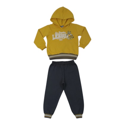 Agasalho Masculino Estampa Los Angeles com Capuz 18687 - Teddy
