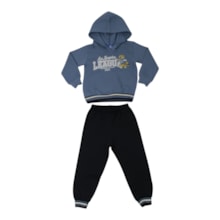 Agasalho Masculino Estampa Los Angeles com Capuz 18687 - Teddy