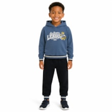 Agasalho Masculino Estampa Los Angeles com Capuz 18687 - Teddy