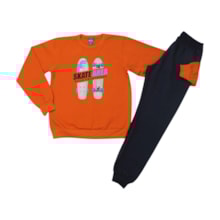 Agasalho Masculino Estampa Skate 62904 - Rei Rex