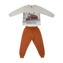 Agasalho Masculino Estampa Trem 1001577 - Kyly