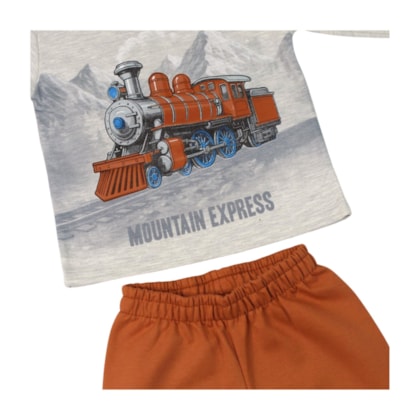 Agasalho Masculino Estampa Trem 1001577 - Kyly