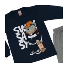 Agasalho Masculino Estampa Urso Skate 180 - Cleomara