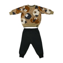 Agasalho Masculino Estampado Cachorros A8005 - Alakazoo