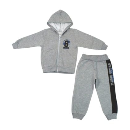 Agasalho Masculino Music 2406 - Bicho Bagunça