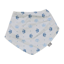 Babador Bandana Flanelado Dupla Face Coroa 532370 - Reininho Classic - Minarey
