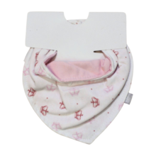 Babador Bandana Flanelado Dupla Face Coroa 532470 - Reininho Classic - Minarey