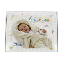 Baby Sac Touch Texture Bege Bicicleta - Jolitex  