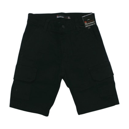 Bermuda Cargo Masculina Sarja com Ajuste no Cós 674 - Faos