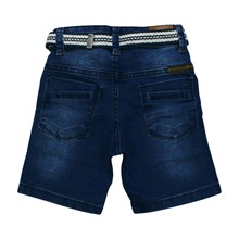 Bermuda Jeans com Cinto e Ajuste no Cós 6597 - Escapade