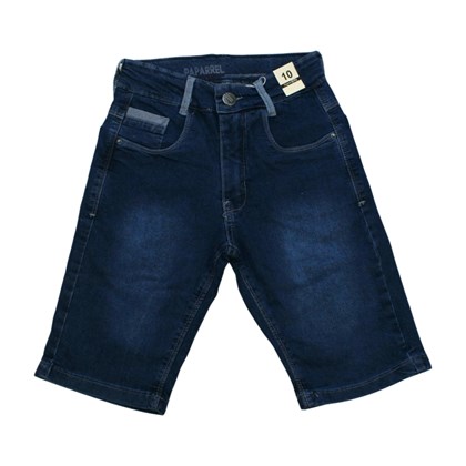Bermuda Jeans com Regulagem no Cós 3336 - Paparrel