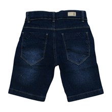 Bermuda Jeans com Regulagem no Cós 3406 - Paparrel