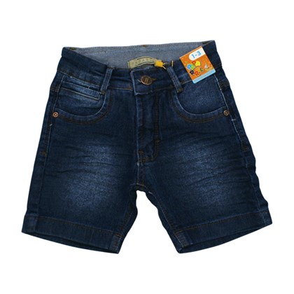 Bermuda Jeans com Regulagem no Cós 3417 - Paparrel