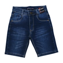 Bermuda Jeans Masculina com Ajuste no Cós 616 - Faos