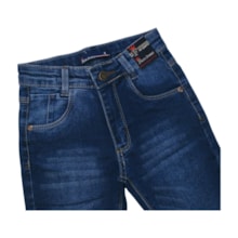 Bermuda Jeans Masculina com Ajuste no Cós 616 - Faos