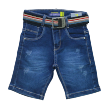 Bermuda Jeans Masculina com Cinto 171697 - Bob Bandeira