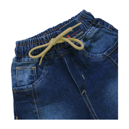 Bermuda Jeans Masculina com Cordão 751 - Faos