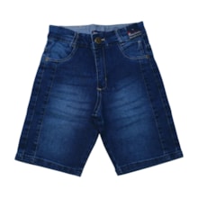 Bermuda Jeans Masculina com Recorte 767 - Faos 