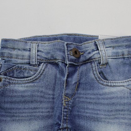 Bermuda Jeans Masculina com Regulagem na Cintura 75073 - Akiyoshi