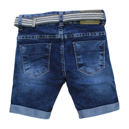 Bermuda Jeans Masculina com Regulagem no Cós 171009 - Bob Bandeira 