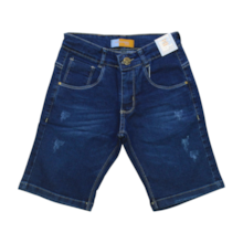 Bermuda Jeans Masculina com Regulagem no Cós 181698 - Bob Bandeira