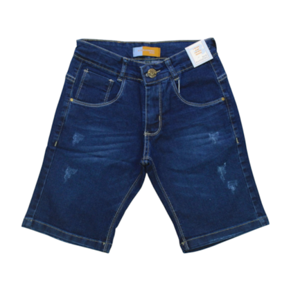 Bermuda Jeans Masculina com Regulagem no Cós 181698 - Bob Bandeira