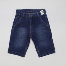 Bermuda Jeans Masculina com Regulagem no Cós 3268 - Paparrel