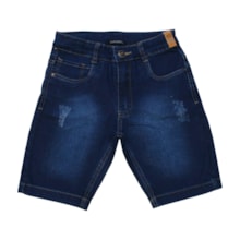 Bermuda Jeans Masculina com Regulagem no Cós 3614 - Paparrel 