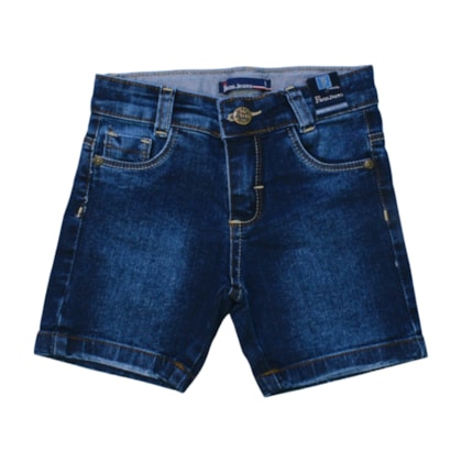 Bermuda Jeans Masculina com Regulagem no Cós 742 - Faos   
