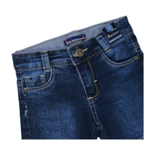 Bermuda Jeans Masculina com Regulagem no Cós 742 - Faos   