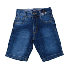 Bermuda Jeans Masculina com Regulagem no Cós 750 - Faos  