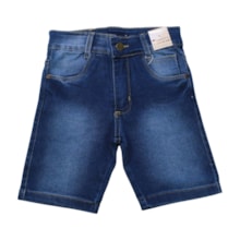 Bermuda Jeans Masculina com Regulagem no Cós 786 - Faos