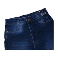 Bermuda Jeans Masculina com Regulagem no Cós 794 - Faos 