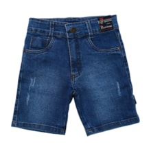 Bermuda Jeans Masculina com Regulagem no Cós 872 - Faos