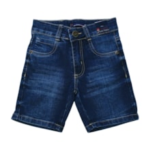 Bermuda Jeans Masculina com Regulagem no Cós 873 - Faos   