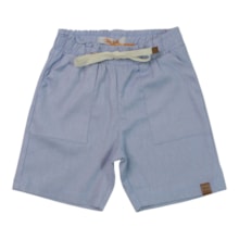 Bermuda Linho com Elástico Masculina  10098 - Time Kids