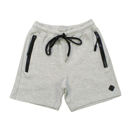 Bermuda Masculino Moletinho com Ziper 25419 - Two Colors 
