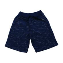 Bermuda Moletinho Mesclada com Bolso e Cordão 4359 - Bicho Bagunça