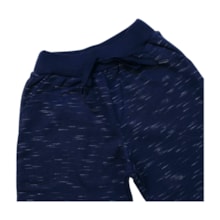 Bermuda Moletinho Mesclada com Bolso e Cordão 4359 - Bicho Bagunça