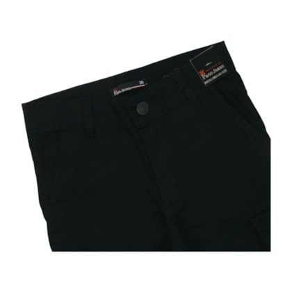 Bermuda Sarja Cargo Masculina com Regulagem no Cós 666 - Faos
