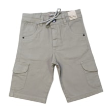 Bermuda Sarja Masculina Cargo com Regulagem no Cós 792 - Faos 