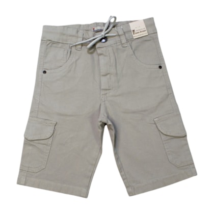 Bermuda Sarja Masculina Cargo com Regulagem no Cós 792 - Faos 