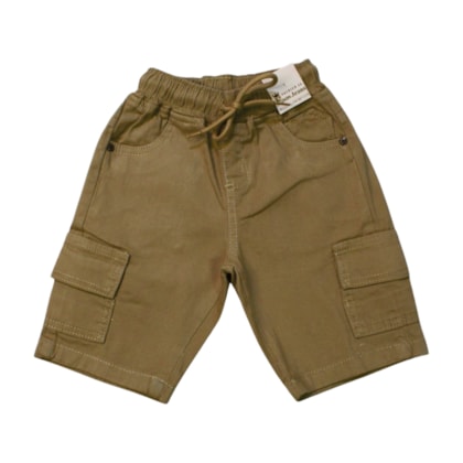 Bermuda Sarja Masculina com Regulagem no Cós 663 - Faos 