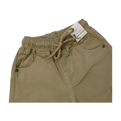 Bermuda Sarja Masculina com Regulagem no Cós 663 - Faos 
