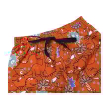 Bermuda Tactel Estampada Dinossauros 2376 - Bicho Bagunça