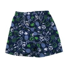 Bermuda Tactel Masculina Estampada Bolas 64062  - Everly
