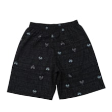 Bermuda Tactel Masculina Estampada Controles 45016 - Bicho Bagunça