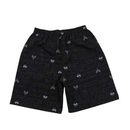 Bermuda Tactel Masculina Estampada Controles 45016 - Bicho Bagunça