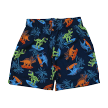 Bermuda Tactel Masculina Estampada Dinossauros 45712 - Rei Rex  